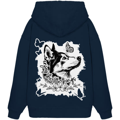 Husky - enjoy the little things - Organic Oversize Hoodie