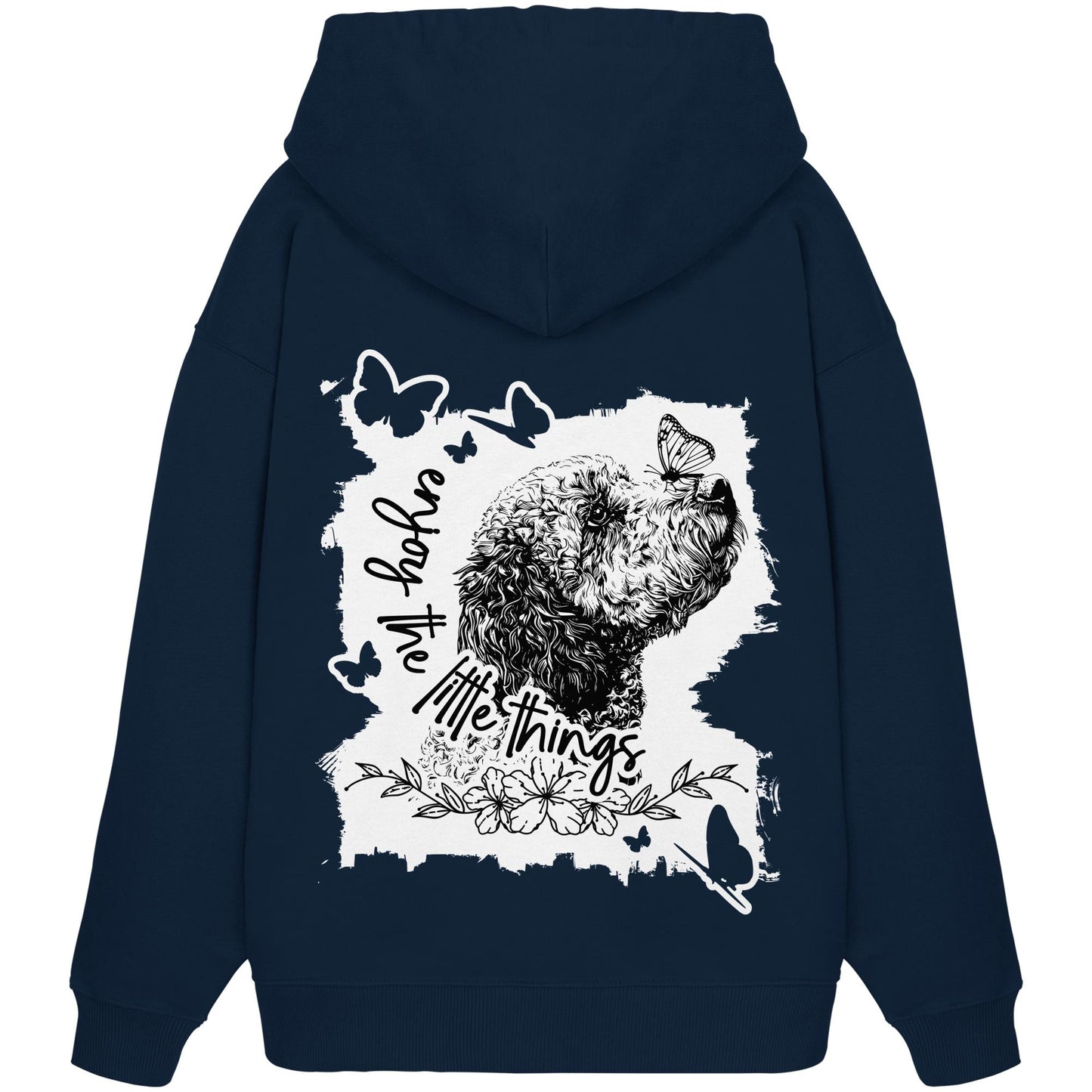 Lagotto Romagnolo - enjoy the little things - Organic Oversize Hoodie
