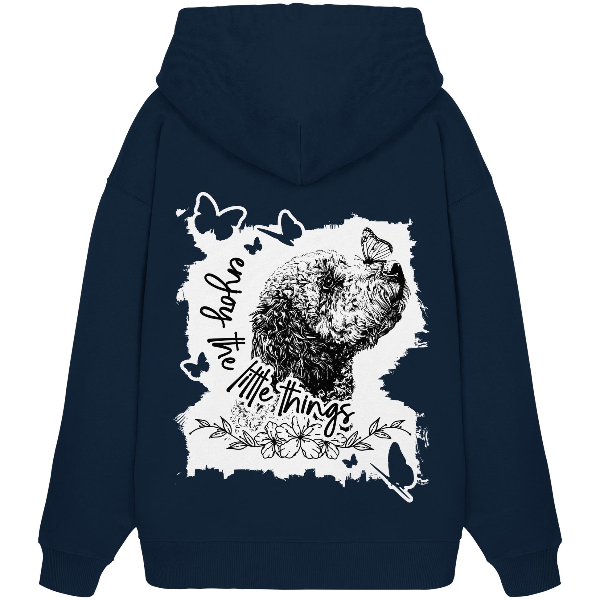 Lagotto Romagnolo - enjoy the little things - Organic Oversize Hoodie