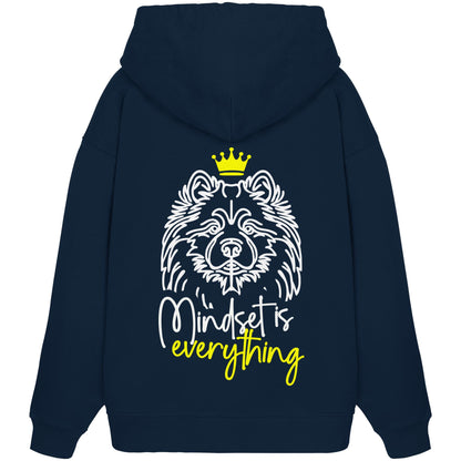 Wolfsspitz - Mindset is everything - Organic Oversize Hoodie