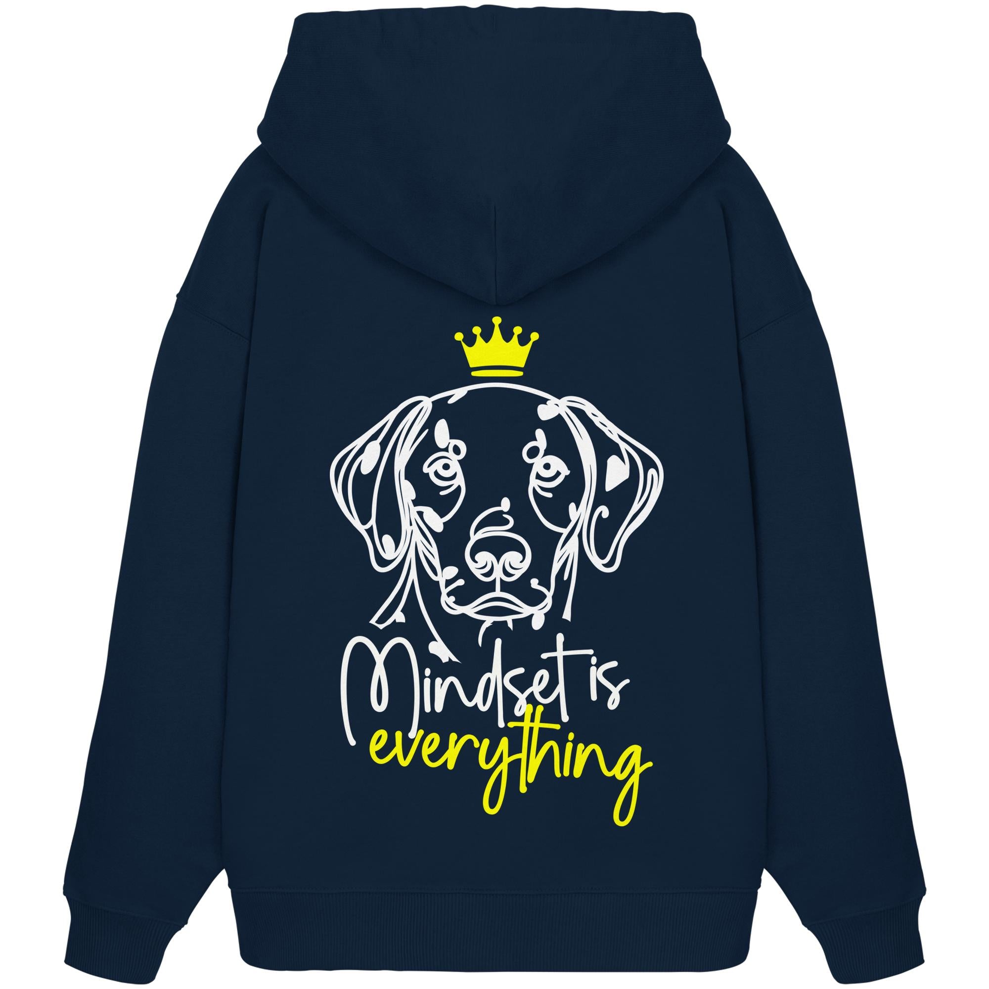 Dalmatiner - Mindset is everything - Organic Oversize Hoodie