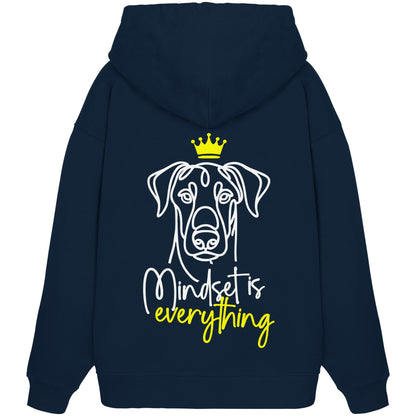 Dobermann - Mindset is everything - Organic Oversize Hoodie