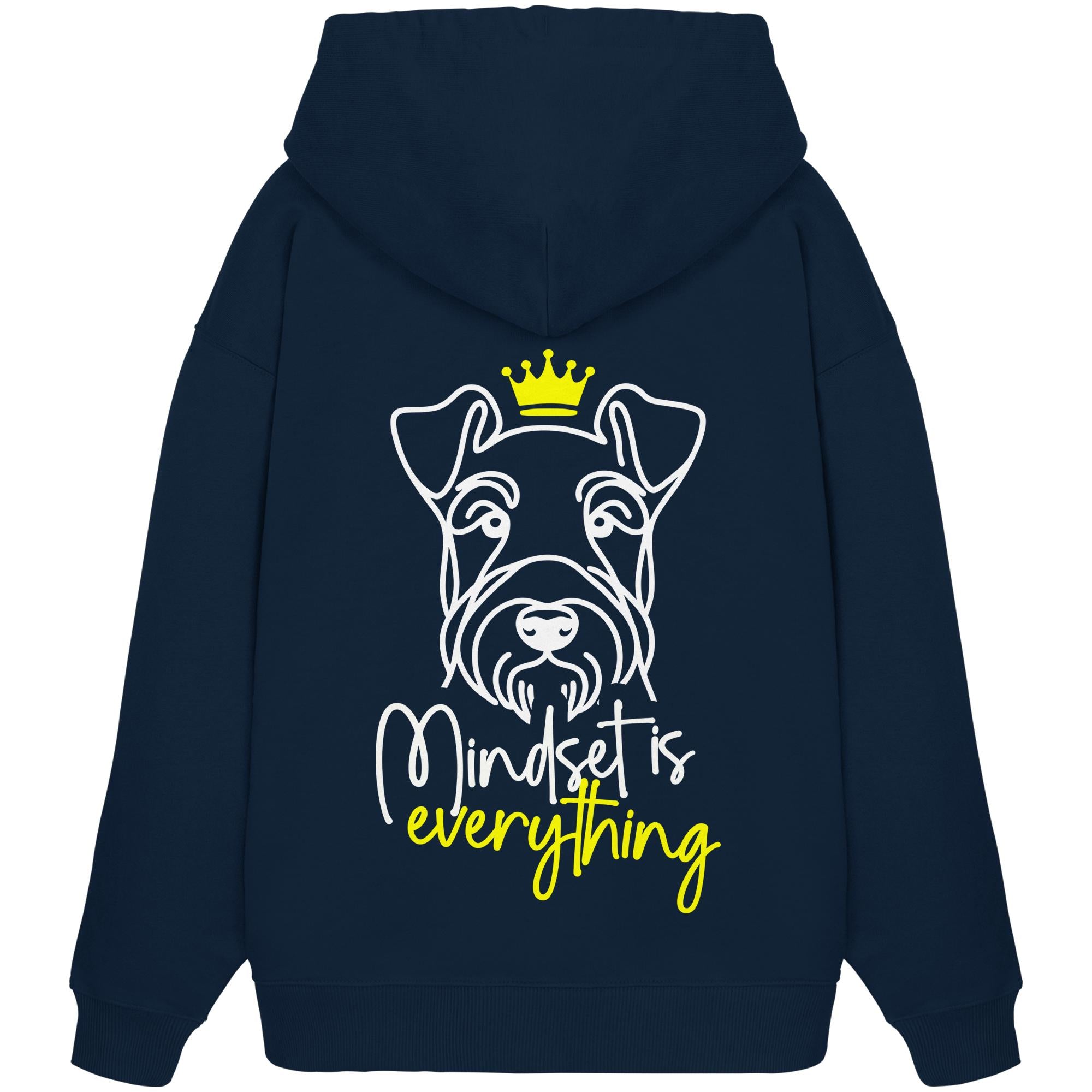 Irish Terrier - Mindset is everything - Organic Oversize Hoodie