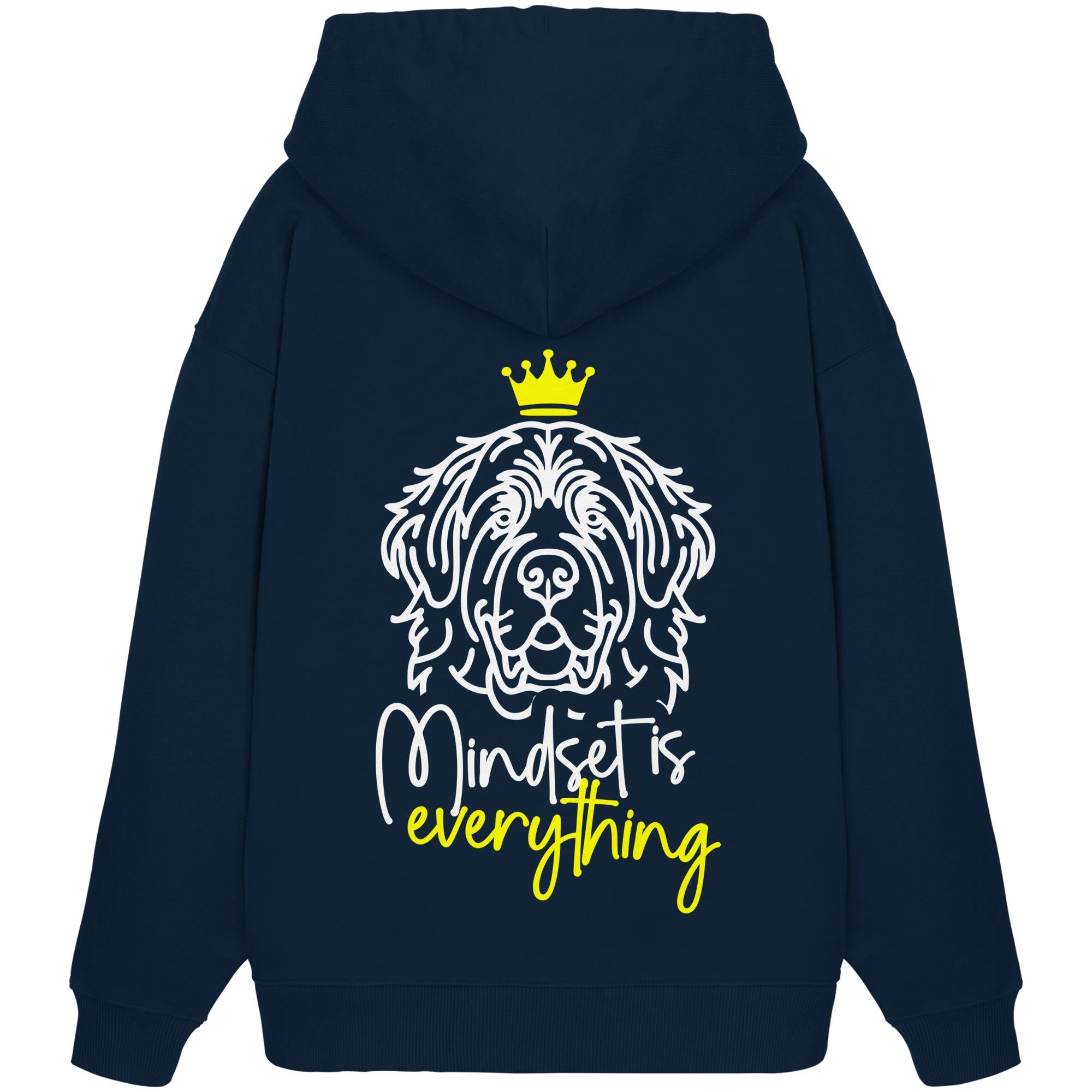 Leonberger - Mindset is everything - Organic Oversize Hoodie
