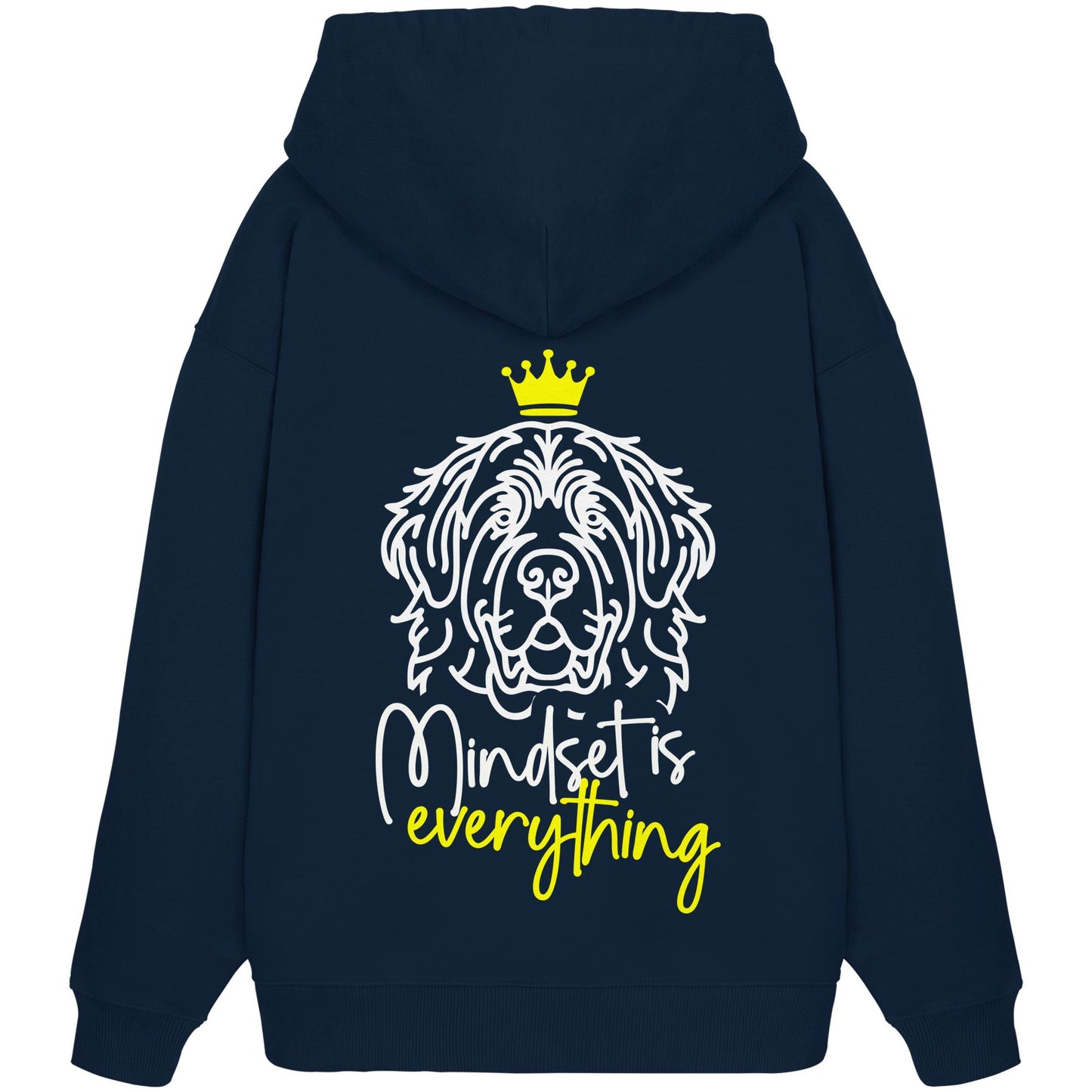 Leonberger - Mindset is everything - Organic Oversize Hoodie