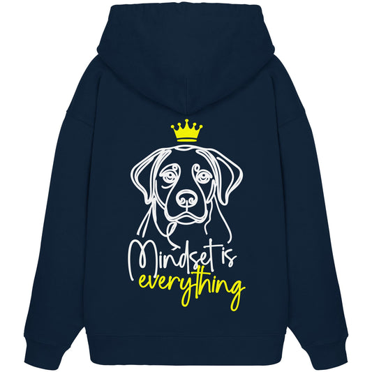 Labrador - Mindset is everything - Organic Oversize Hoodie