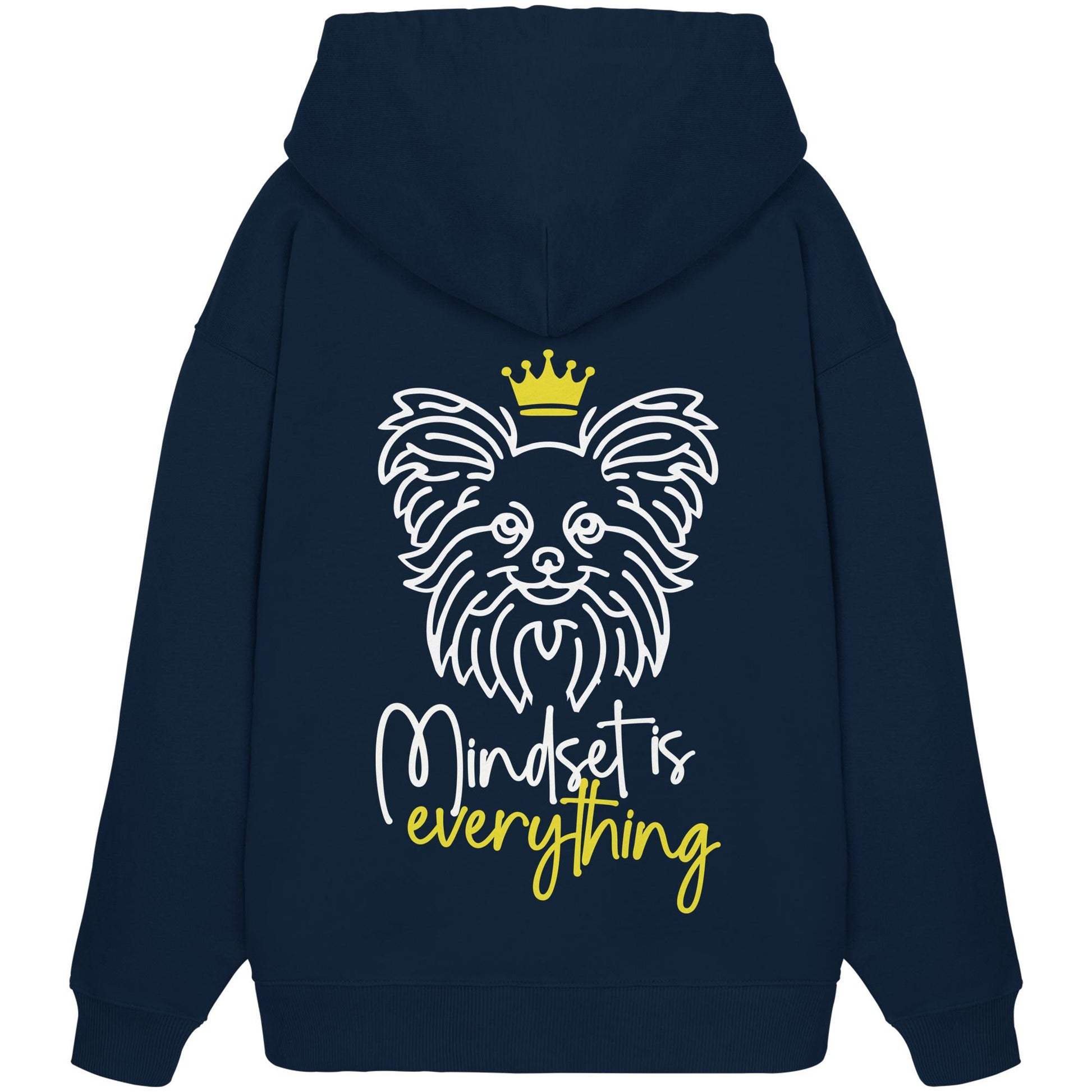 Papillon - Mindset is everything - Organic Oversize Hoodie