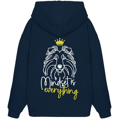 Shetland Sheepdog - Mindset is everything - Organic Oversize Hoodie