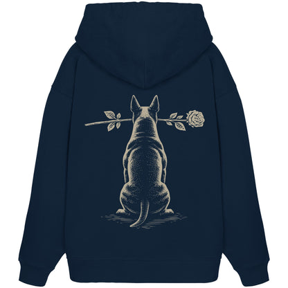 Silent Loyalty - Bullterrier - Organic Oversize Hoodie