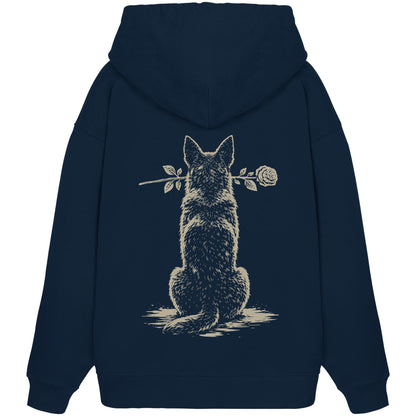 Silent Loyalty - Australian Cattle Dog - Organic Oversize Hoodie