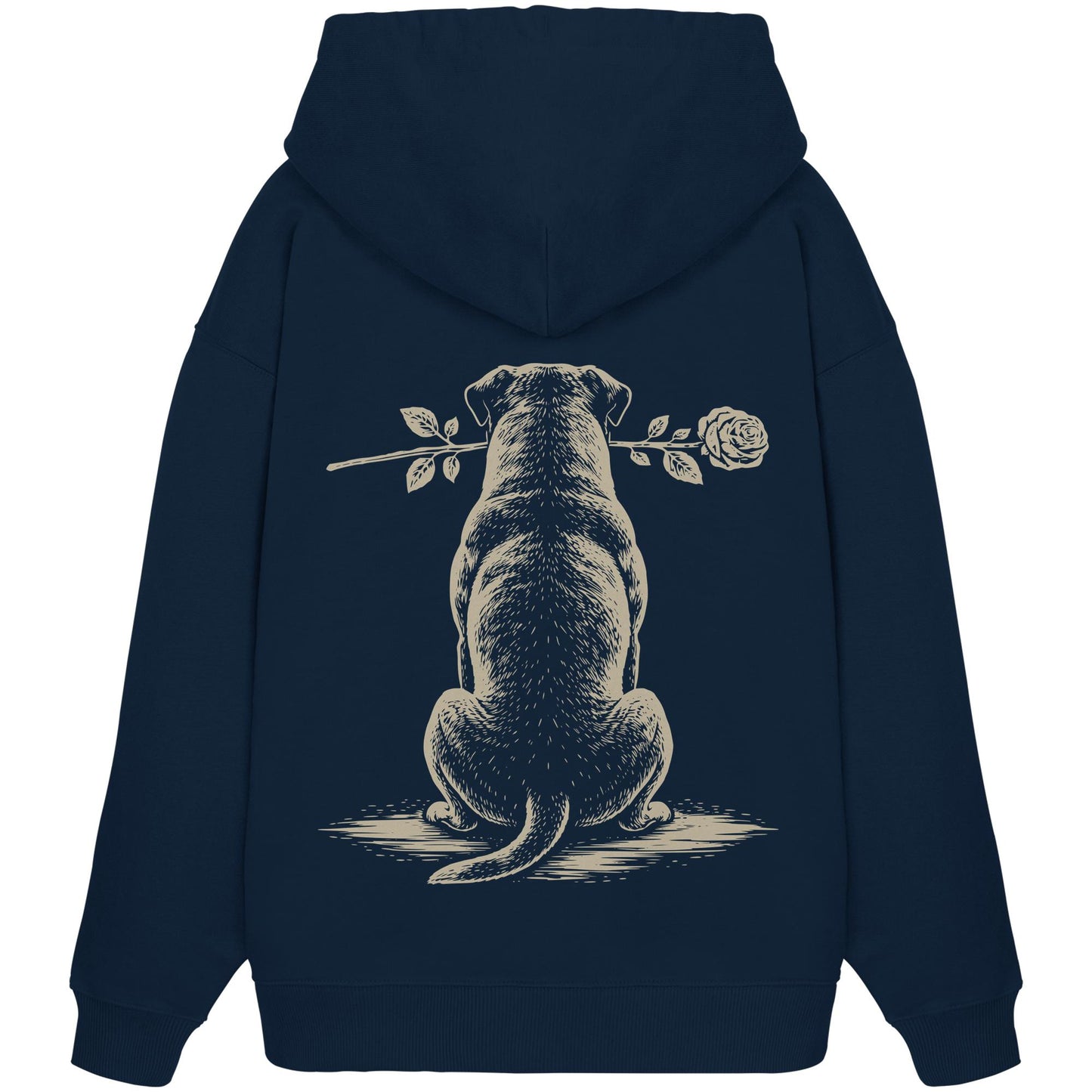 Silent Loyalty - Bullmastiff - Organic Oversize Hoodie