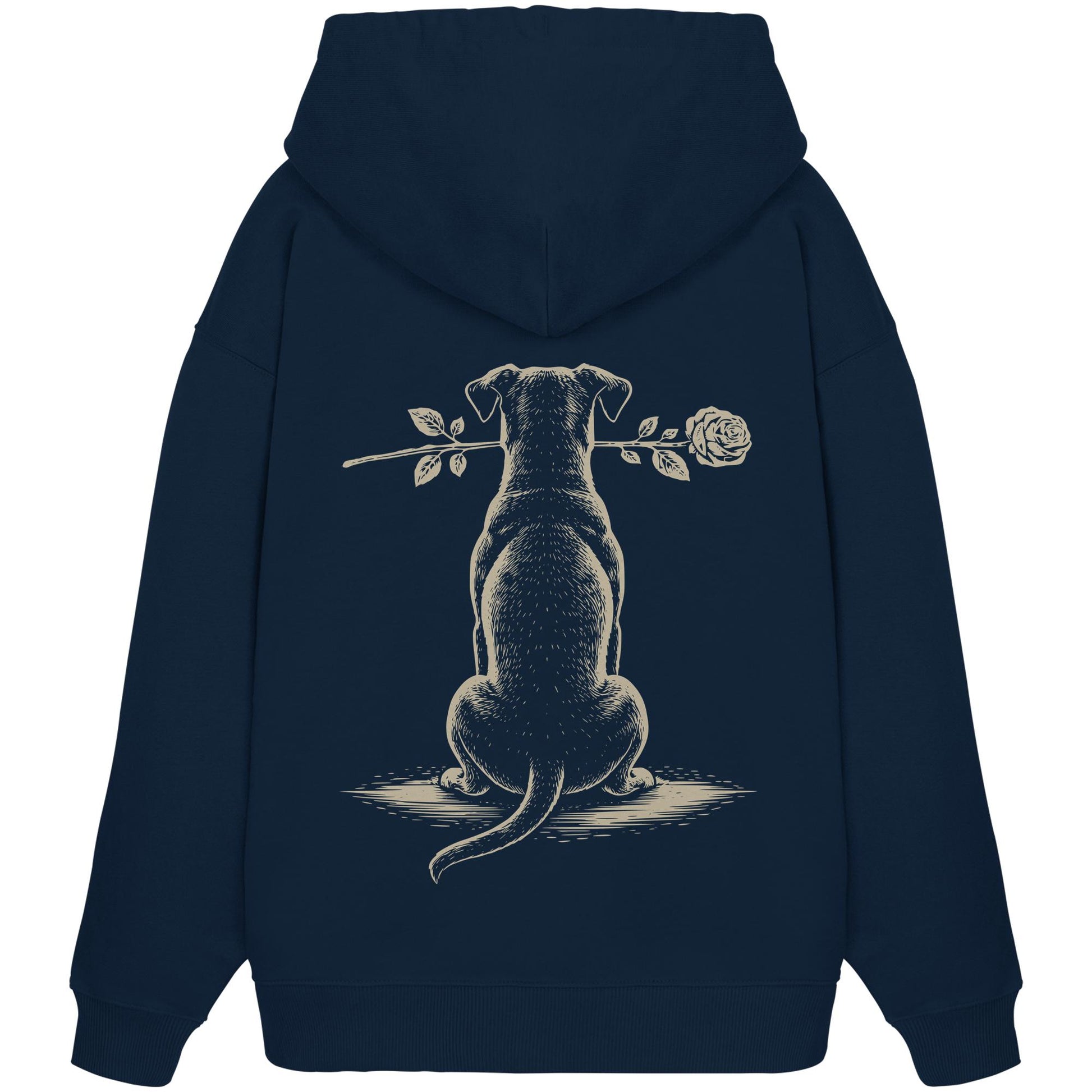 Silent Loyalty - Deutscher Pinscher - Organic Oversize Hoodie