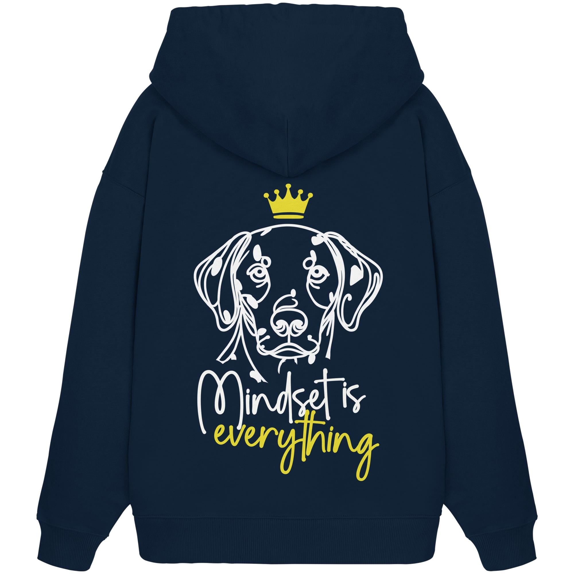 Dalmatiner - Mindset is everything - Organic Oversize Hoodie