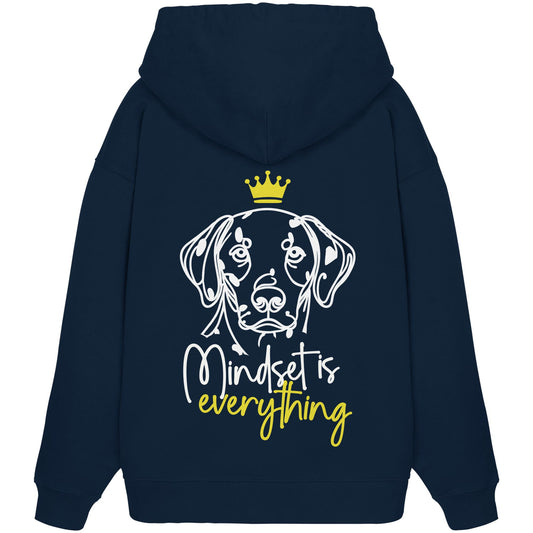 Dalmatiner - Mindset is everything - Organic Oversize Hoodie