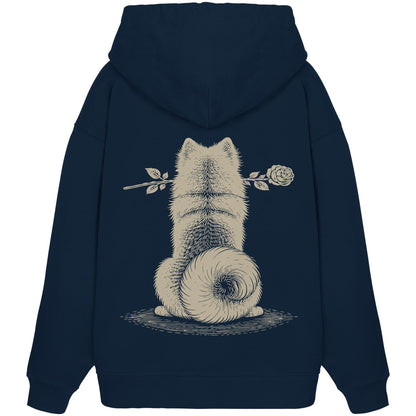 Silent Loyalty - Samojede - Organic Oversize Hoodie