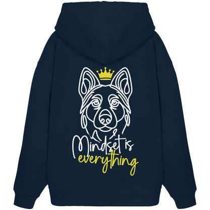 Deutscher Schäferhund - Mindset is everything - Organic Oversize Hoodie