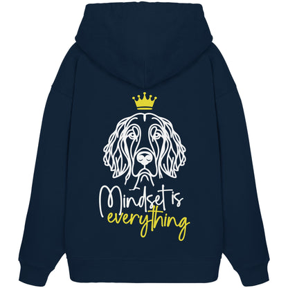 English Setter - Mindset is everything - Organic Oversize Hoodie