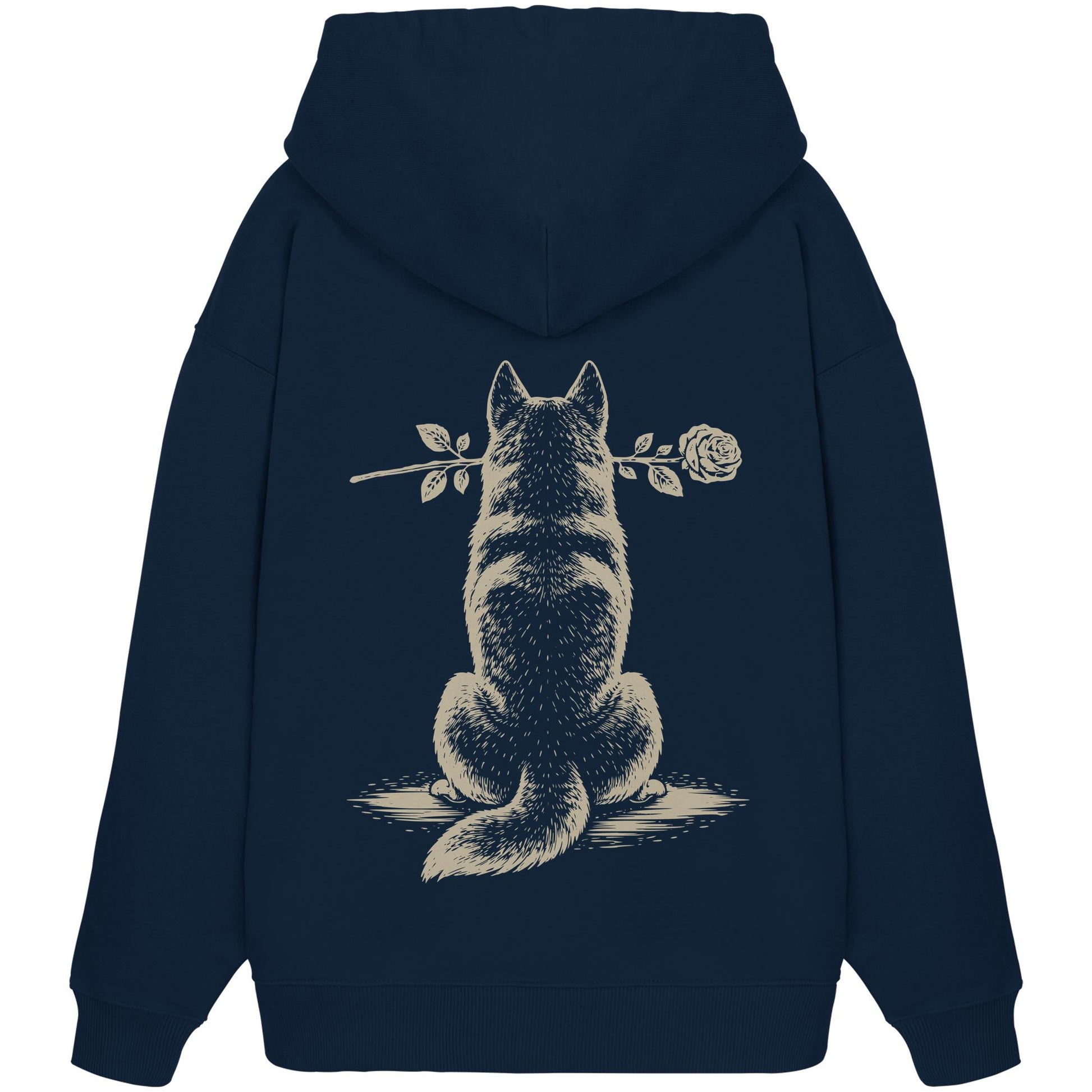 Silent Loyalty - Husky - Organic Oversize Hoodie