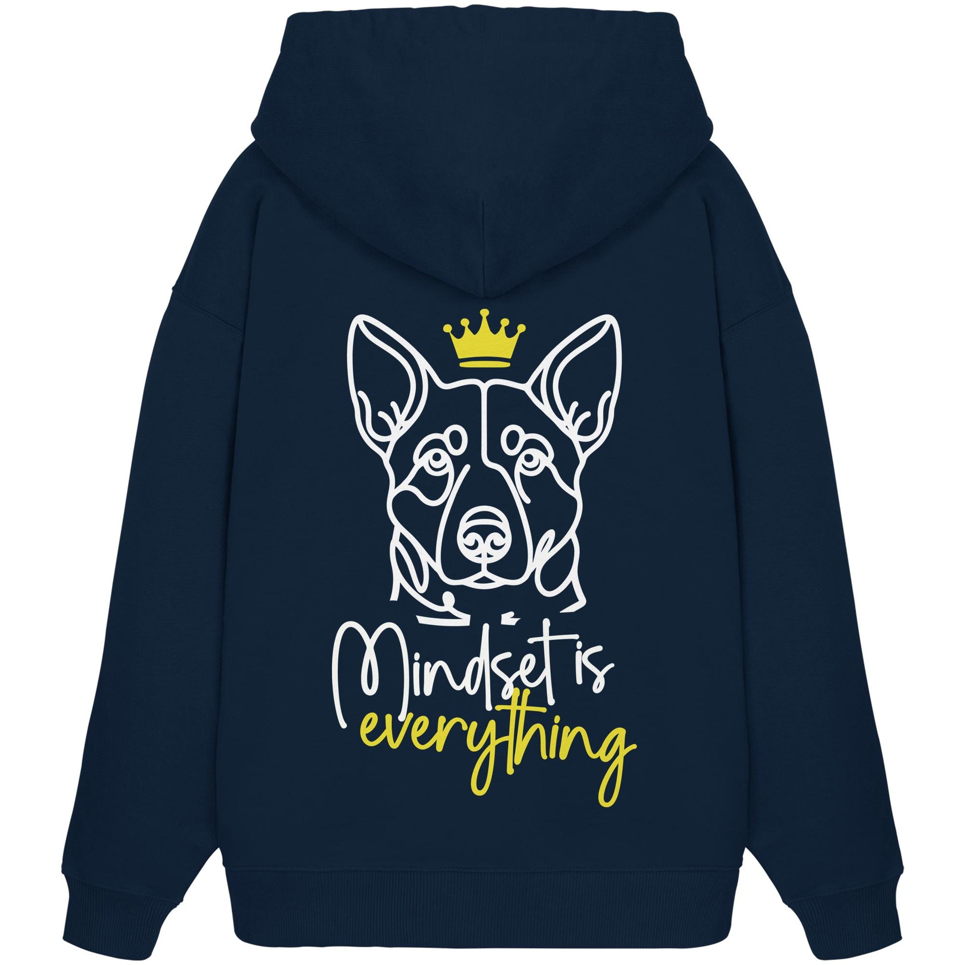 Australian Cattle Dog - Mindset is everything - Organic Oversize Hoodie