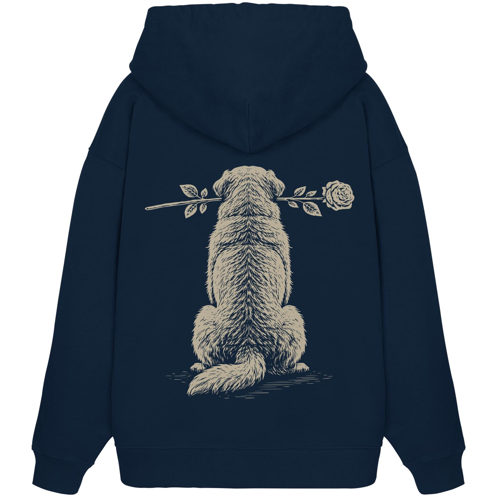 Silent Loyalty - Kuvasz - Organic Oversize Hoodie