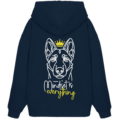 Malinois - Mindset is everything - Organic Oversize Hoodie
