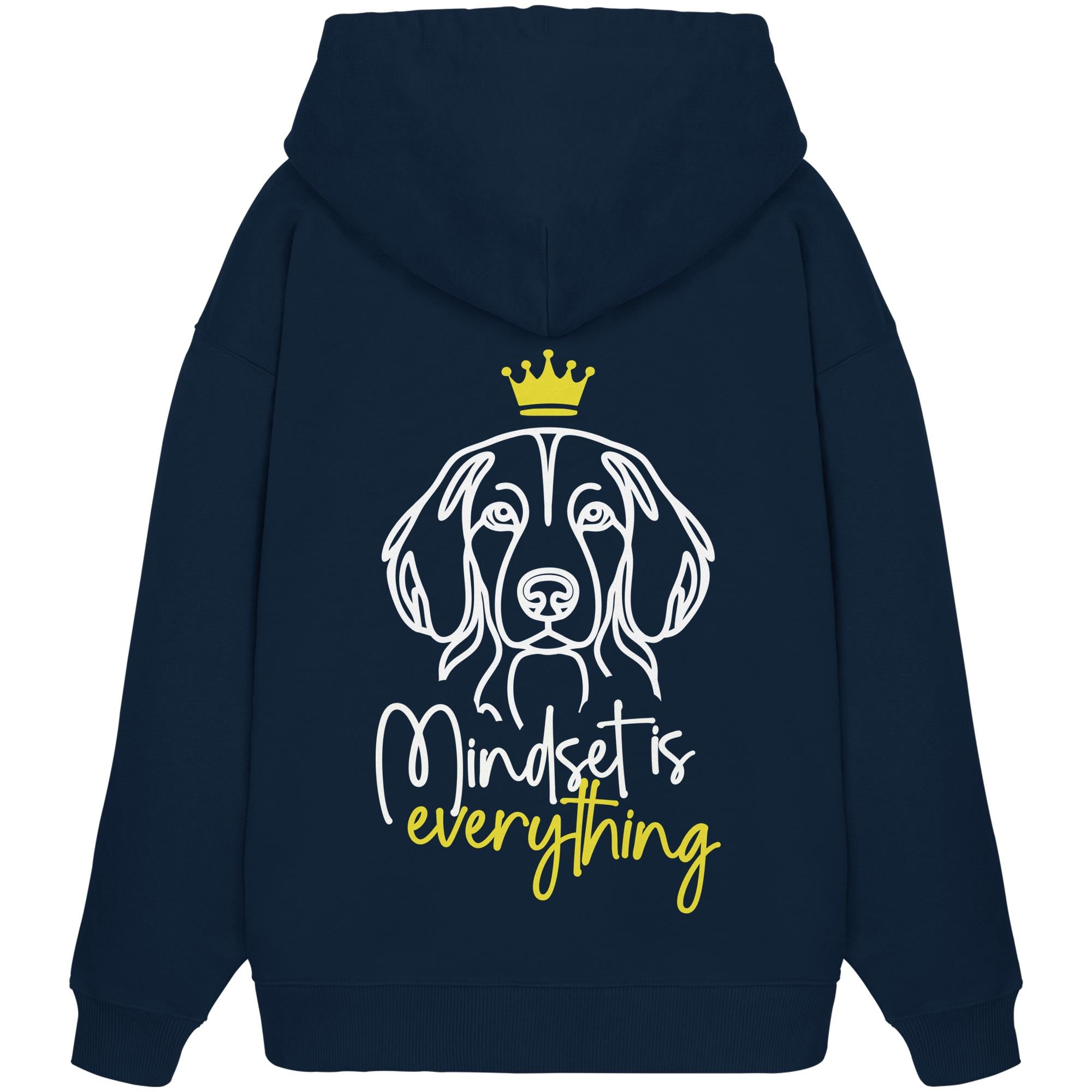 Kooikerhondje - Mindset is everything - Organic Oversize Hoodie