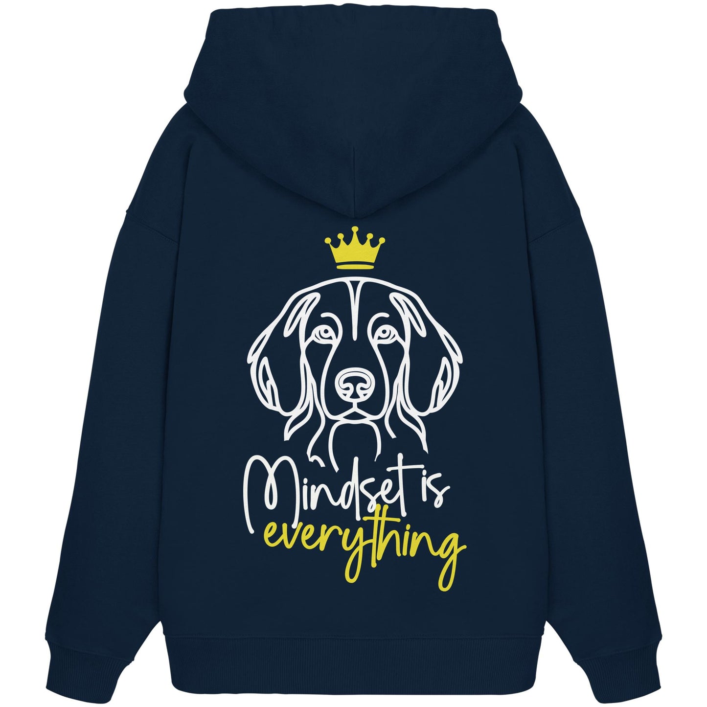 Kooikerhondje - Mindset is everything - Organic Oversize Hoodie
