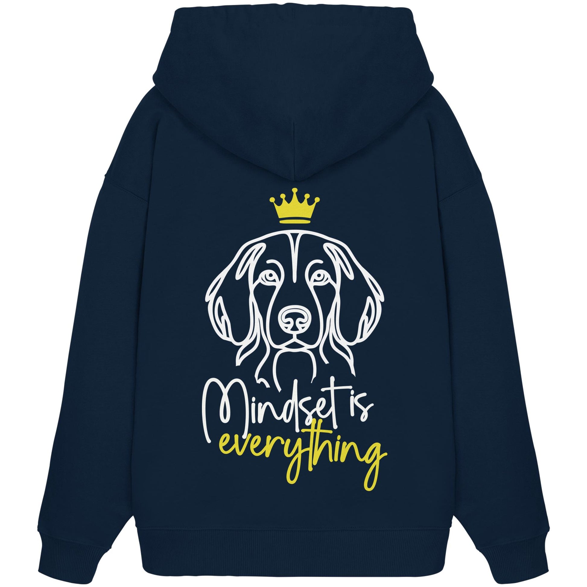 Kooikerhondje - Mindset is everything - Organic Oversize Hoodie