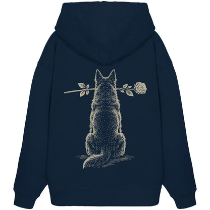 Silent Loyalty - Altdeutscher Schäferhund - Organic Oversize Hoodie