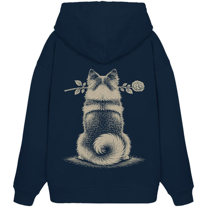 Silent Loyalty - Islandhund - Organic Oversize Hoodie