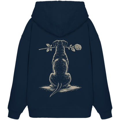 Silent Loyalty - Dobermann - Organic Oversize Hoodie
