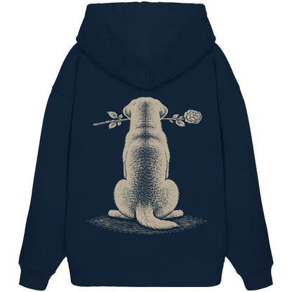 Silent Loyalty - Labrador - Organic Oversize Hoodie