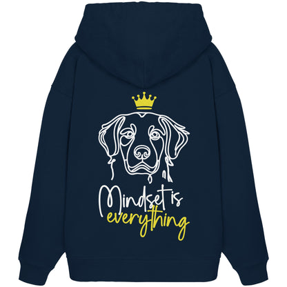 Golden Retriever - Mindset is everything - Organic Oversize Hoodie