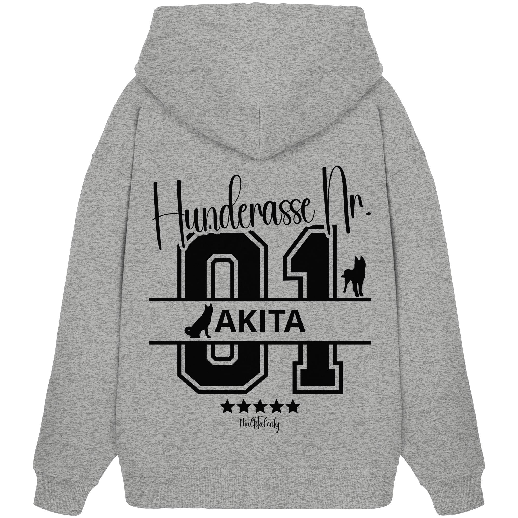 Nr. 01 Akita - Organic Oversize Hoodie
