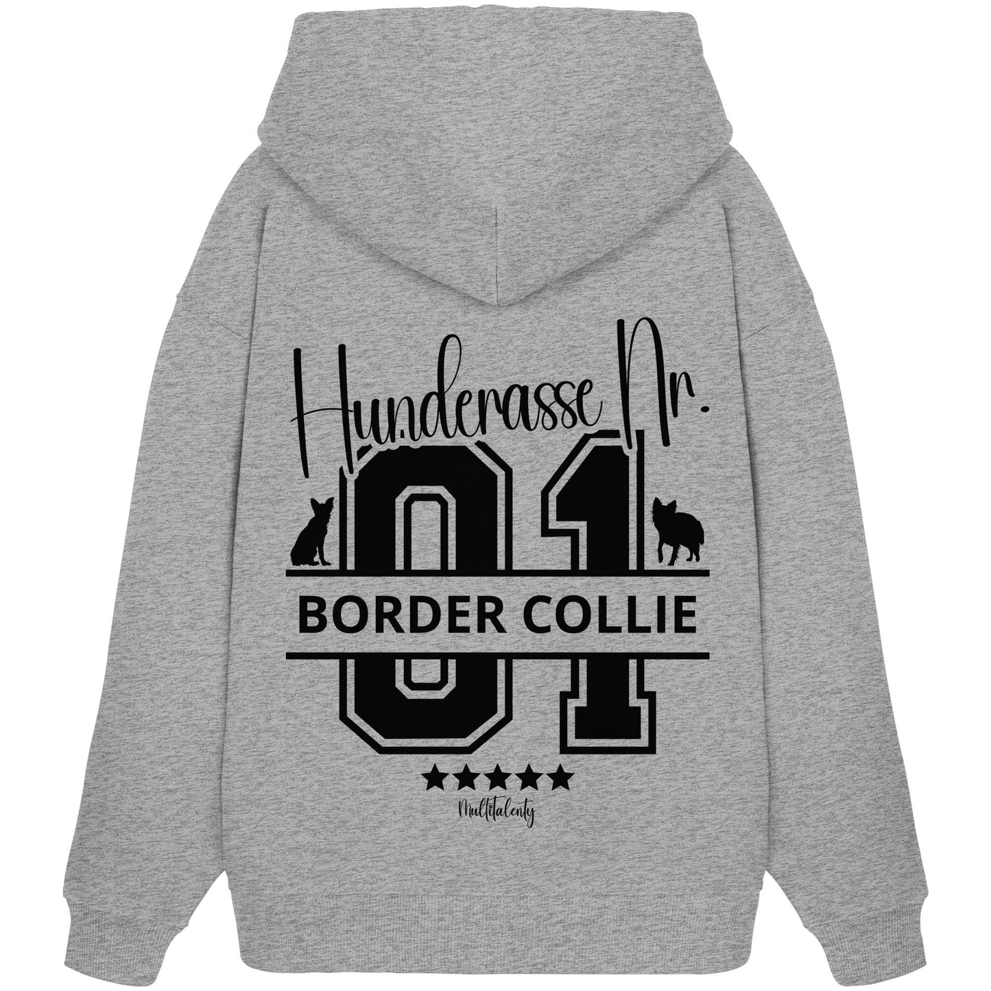 Nr. 01 Border Collie - Organic Oversize Hoodie