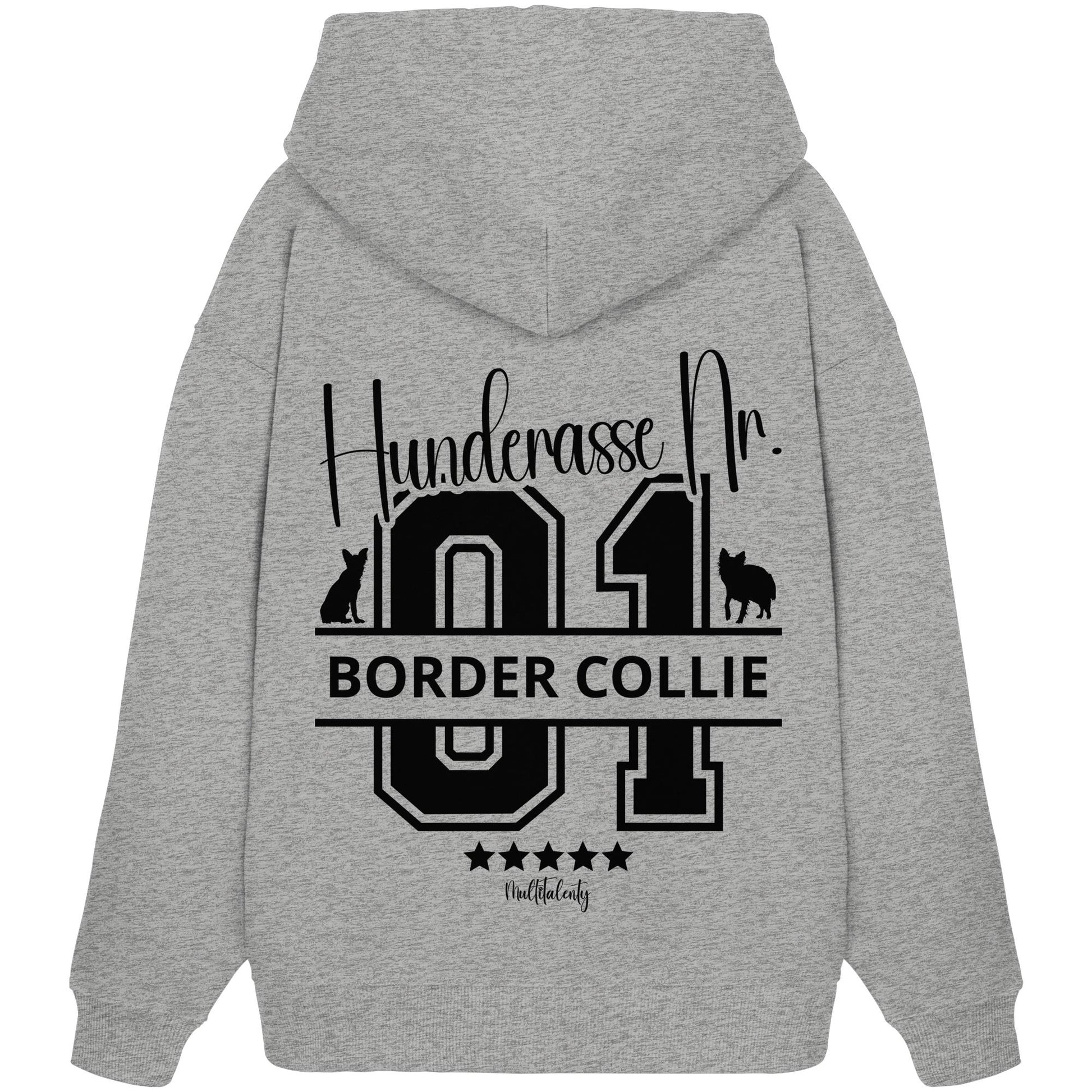 Nr. 01 Border Collie - Organic Oversize Hoodie