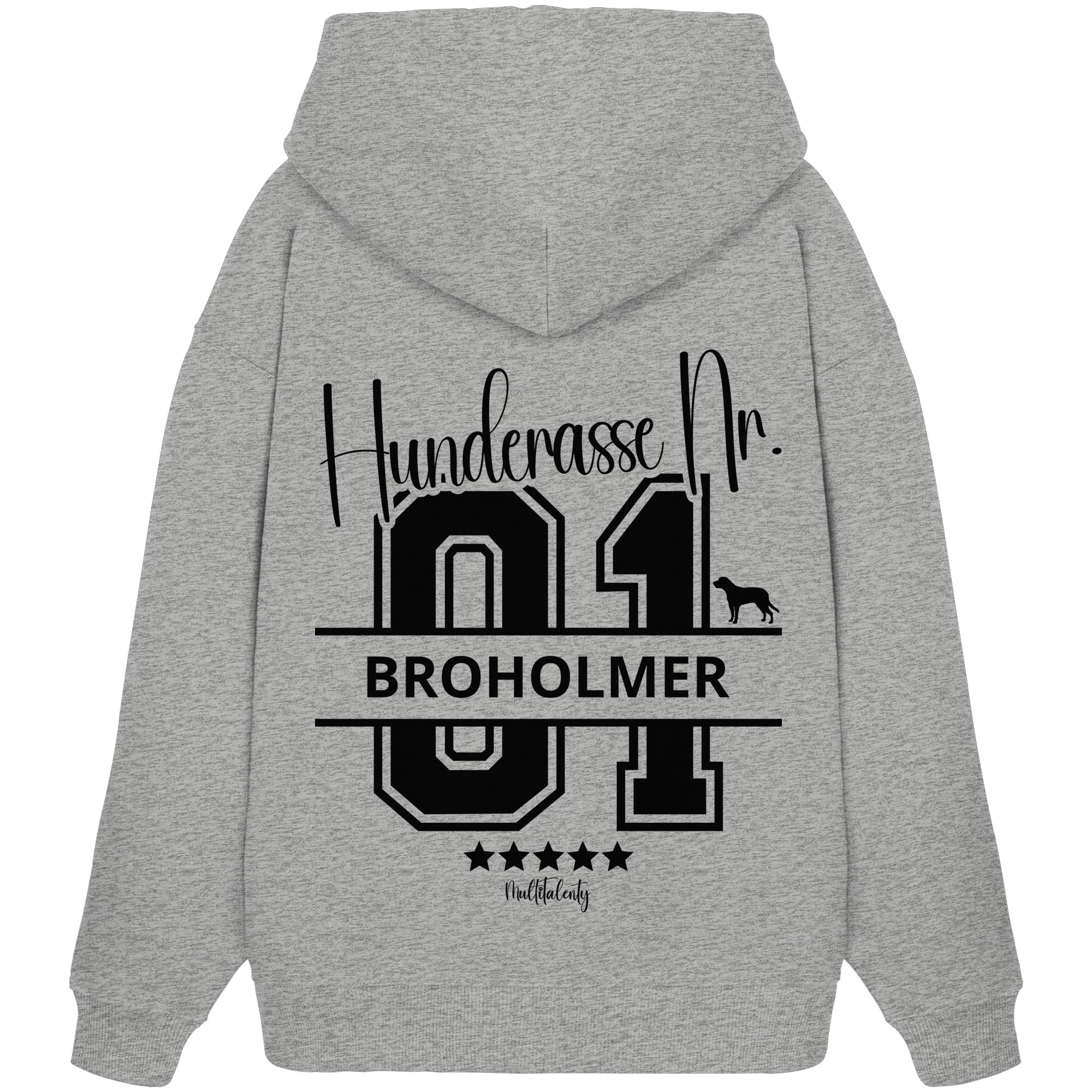 Nr. 01 Broholmer - Organic Oversize Hoodie