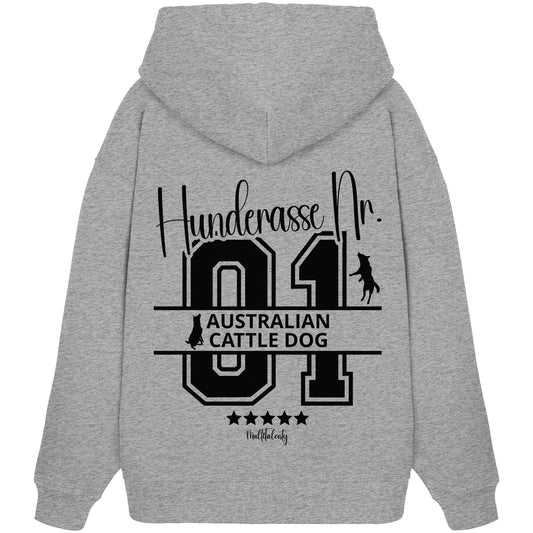 Nr. 01 Australian Cattle Dog - Organic Oversize Hoodie