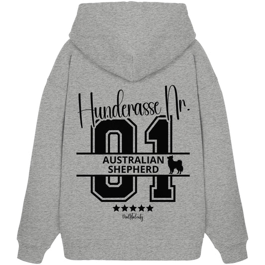 Nr. 01 Australian Shepherd - Organic Oversize Hoodie