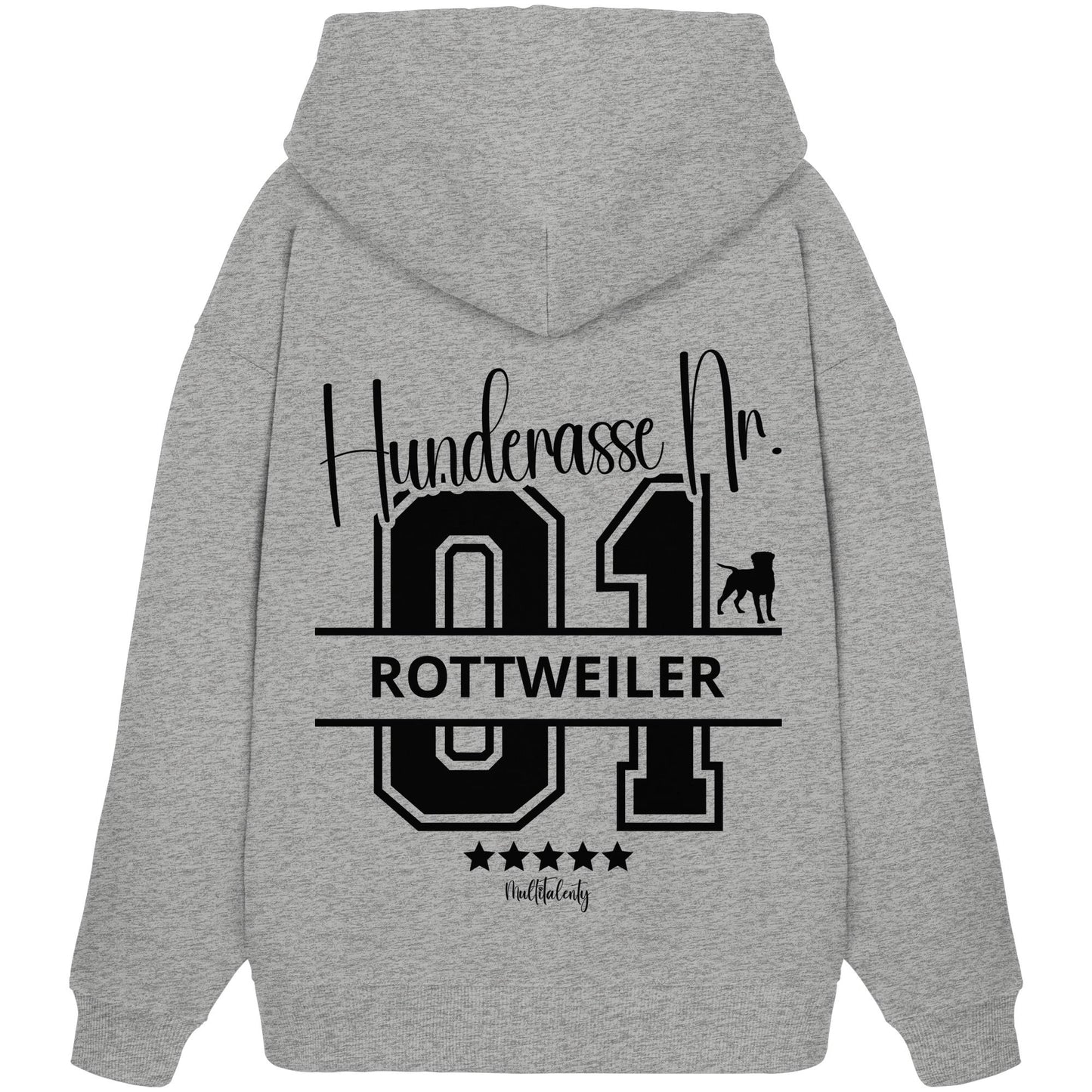 Nr. 01 Rottweiler - Organic Oversize Hoodie