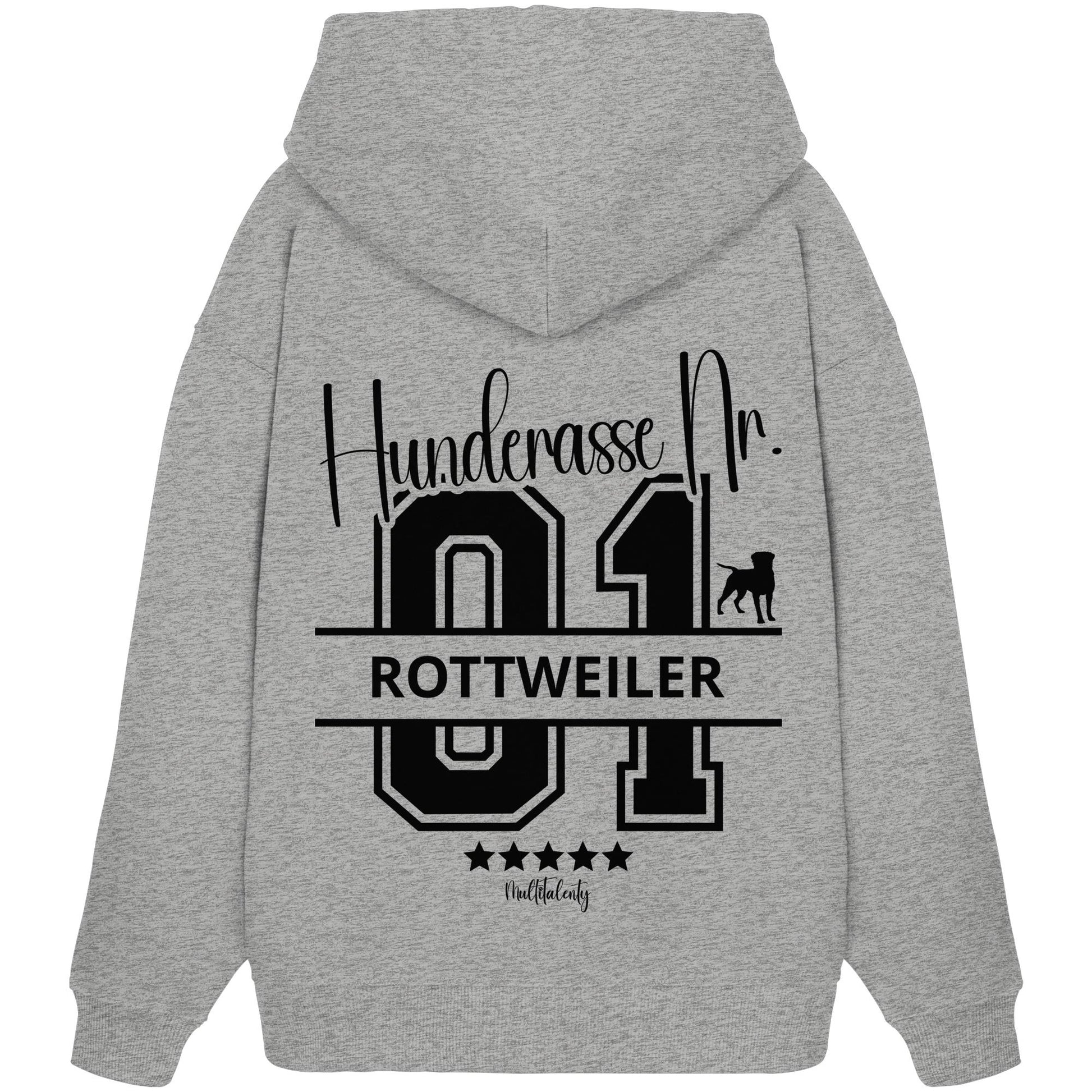Nr. 01 Rottweiler - Organic Oversize Hoodie