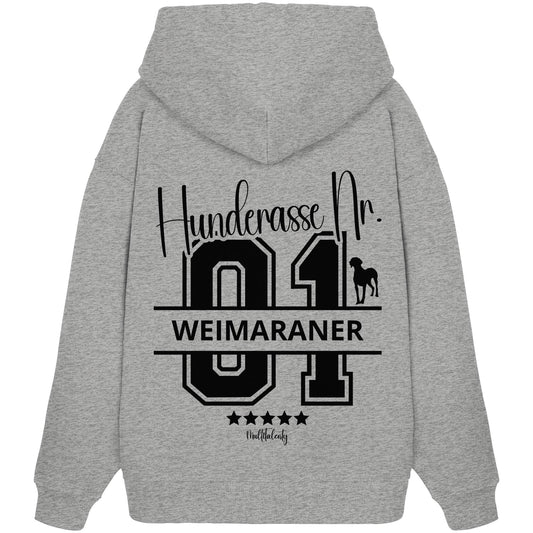 Nr. 01 Weimaraner - Organic Oversize Hoodie