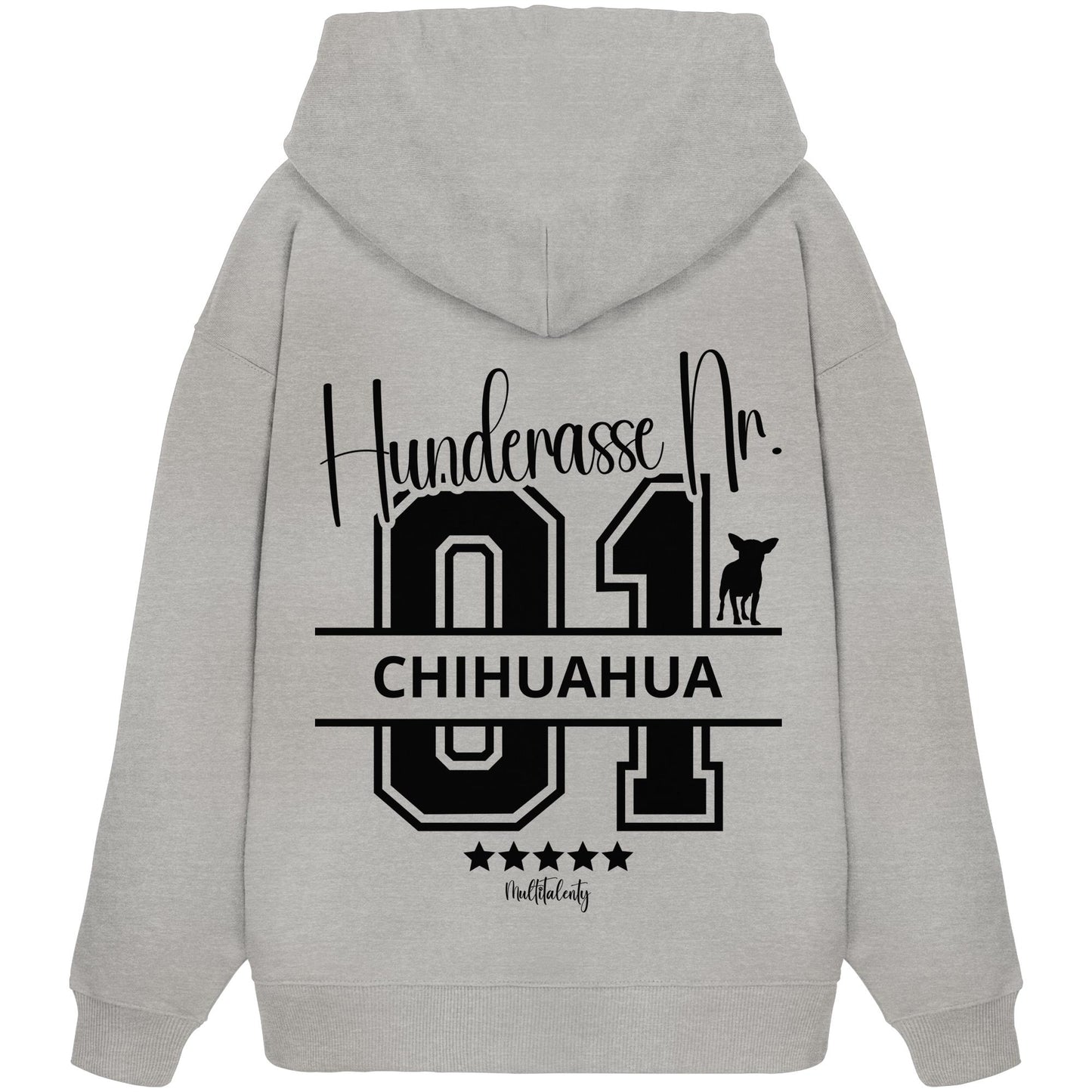 Nr. 01 Chihuahua - Organic Oversize Hoodie