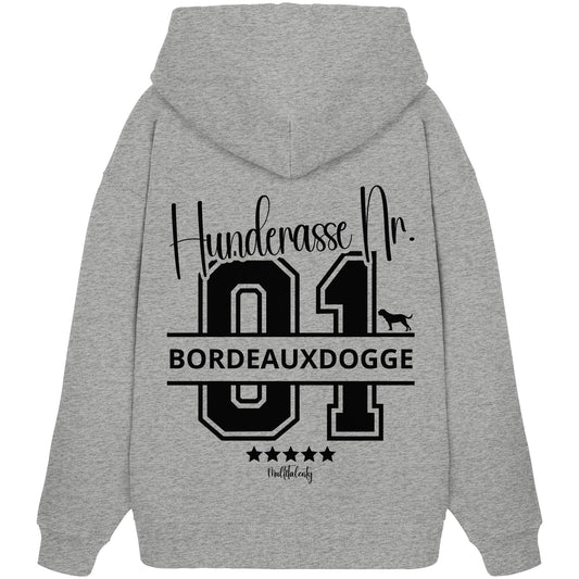 Nr. 01 Bordeauxdogge - Organic Oversize Hoodie