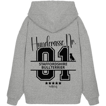 Nr. 01 Staffordshire Bullterrier - Organic Oversize Hoodie
