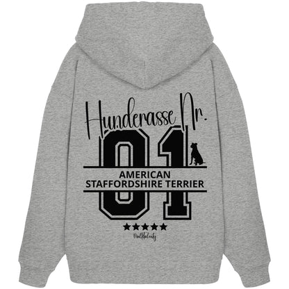 Nr. 01 American Staffordshire Terrier - Organic Oversize Hoodie