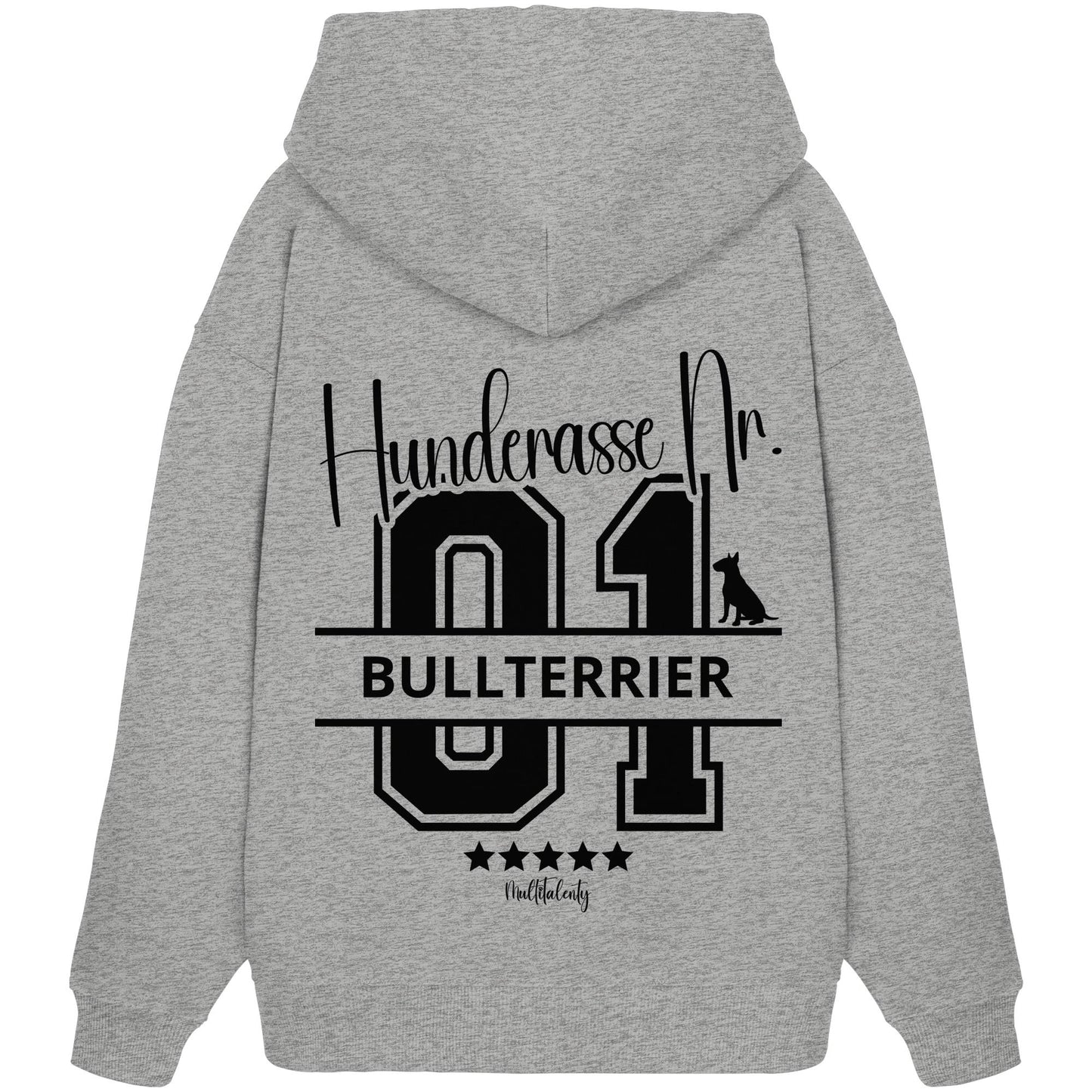 Nr. 01 Bullterrier - Organic Oversize Hoodie