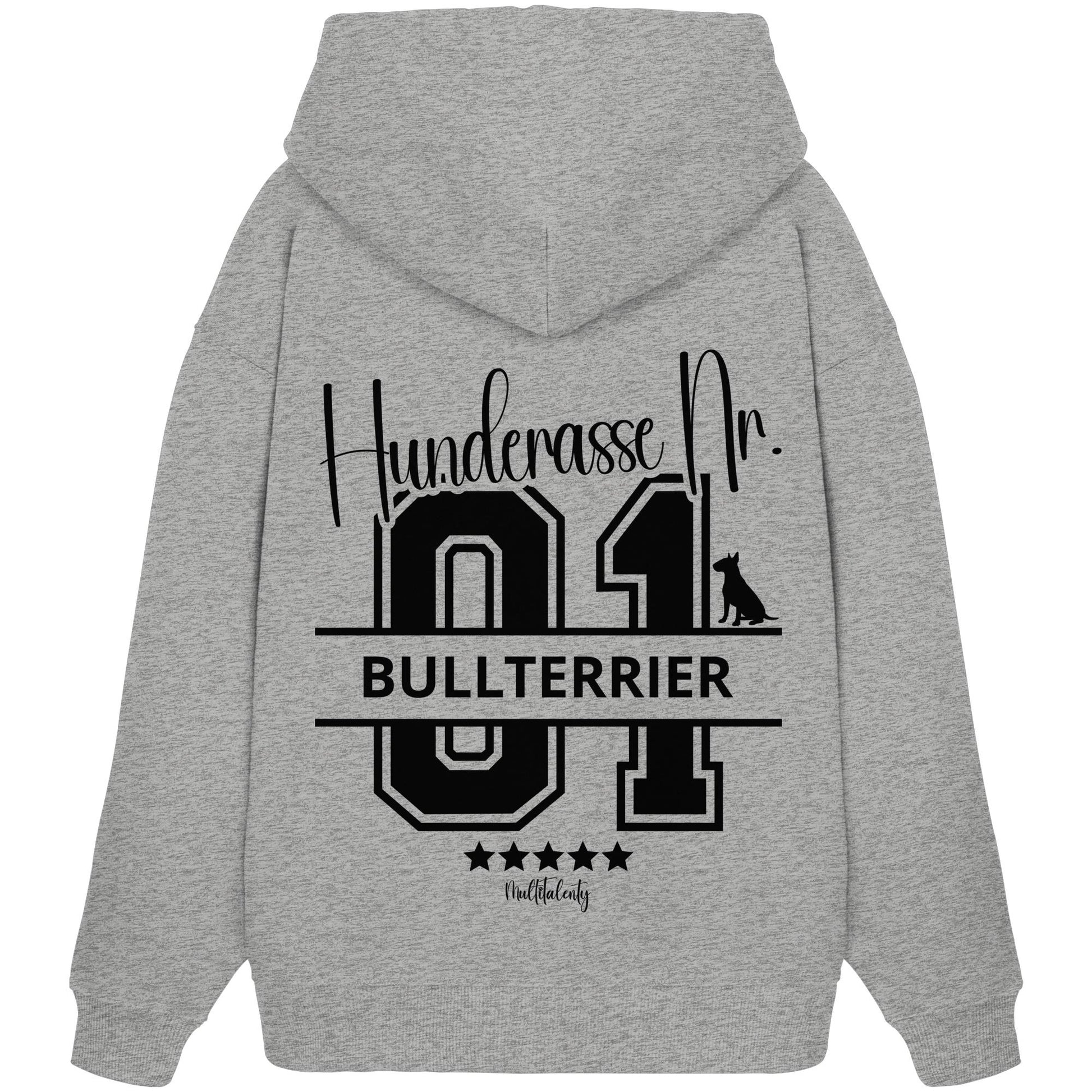 Nr. 01 Bullterrier - Organic Oversize Hoodie