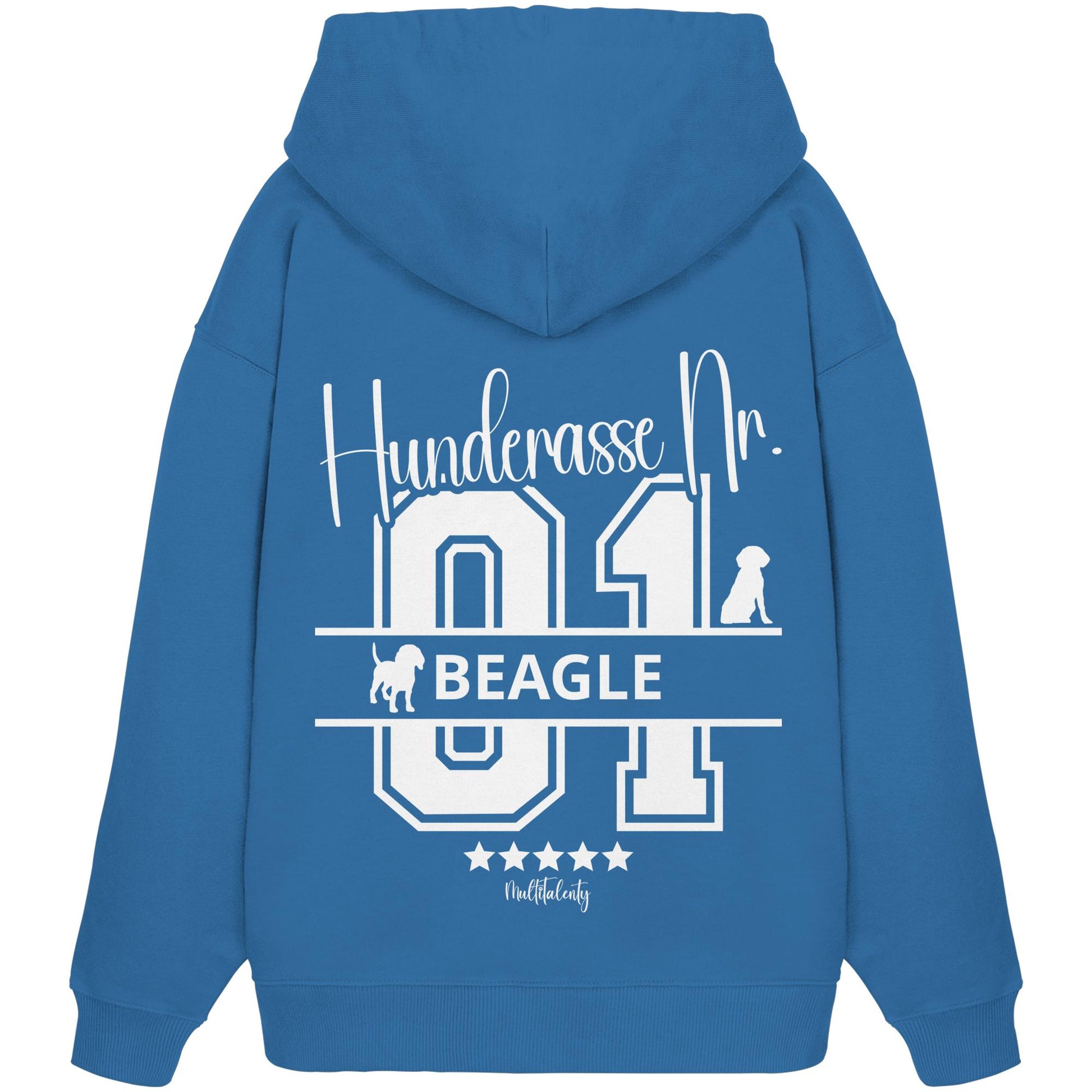 Nr. 01 Beagle - Organic Oversize Hoodie
