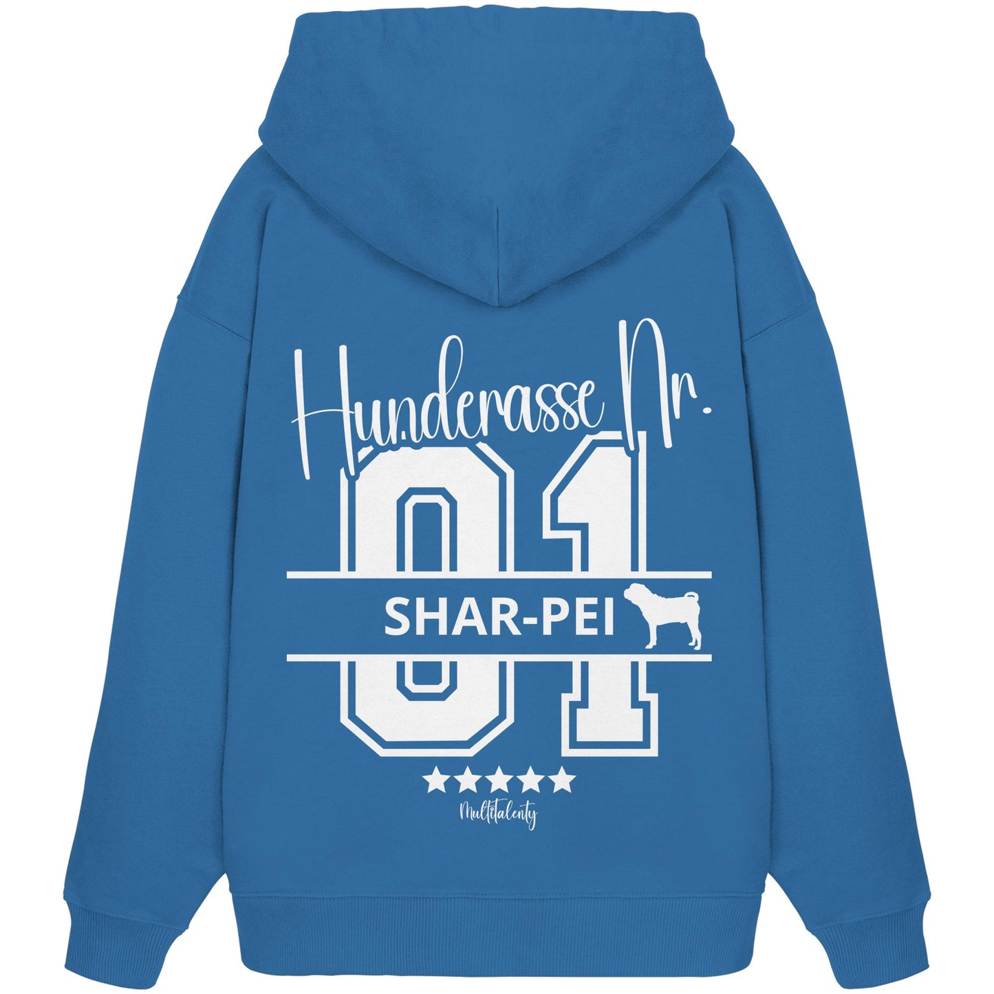 Nr. 01 Shar-Pei - Organic Oversize Hoodie